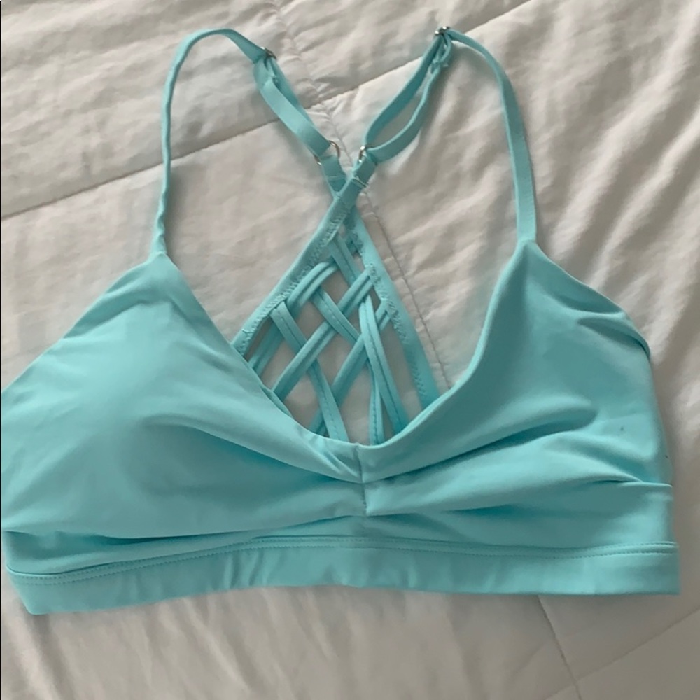 Letarte Cross Back Bikini Top